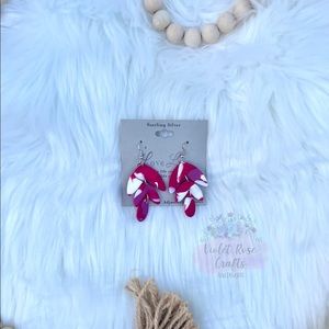 Polymer clay earrings